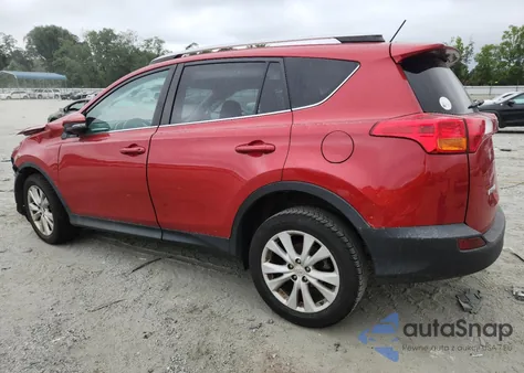 2014 Toyota Rav4 Limited from USA, damaged, VIN 2T3DFREV3EW144072